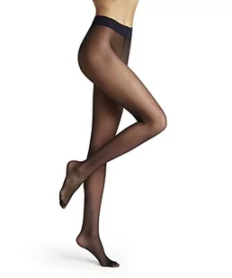 Falke damskie matowe Deluxe 20 DEN rajstopy - przezroczyste, matowe, wiele kolorów, S do XL, 1 para - przezroczyste, jasnobrązowe, naturalne, wygodny pas Blue (Marine 6179) M-L (UK 16-18 EU 42-44) 40620-6179 - Rajstopy - miniaturka - grafika 1
