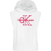 Bluzy dla dziewczynek - Calvin Klein Jeans Bluza | Loose fit - miniaturka - grafika 1