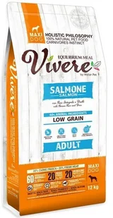 Vivere Dog Maxi Adult Salmon 12kg - Sucha karma dla psów - miniaturka - grafika 1