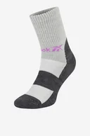 Skarpetki damskie - Reebok R0552-SS24 (1-pack) Szary - miniaturka - grafika 1