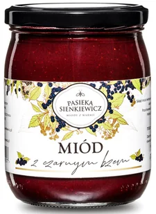 MIÓD Z CZARNYM BZEM 700G - Miód - miniaturka - grafika 1