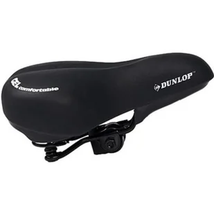 Dunlop koło City siodełek cityradsaettel, czarna, 26.5 x 18.5 cm, 871125241969 871125241969 - Siodełka rowerowe i akcesoria - miniaturka - grafika 1