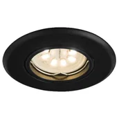 Oprawy, klosze i abażury - Shilo oczko stropowe Tokio MR11LED czarne 3328 - miniaturka - grafika 1