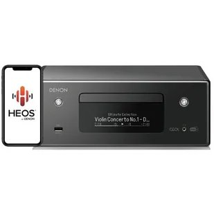Amplituner Denon CEOL RCDN-11 DAB Czarny - Amplitunery - miniaturka - grafika 1