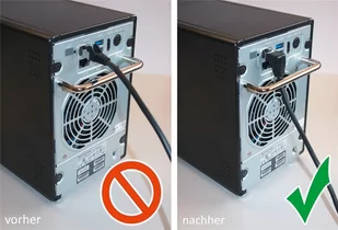 Kabel LAN Patchcord CAT 6A S/FTP 1x90 biały 10m - Patchcordy - miniaturka - grafika 3