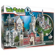 Puzzle - Tactic 890 Zamek Neuschwanstein puzzle 3D - miniaturka - grafika 1