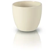 Donice - Osłonka ceramiczna kaktusówka 7 cm kremowa - miniaturka - grafika 1