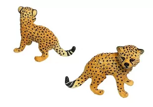 Gepard Figurki Edukacyjne Dzikie Zwierzęta 4 sztuki Sawanna - Jeździki dla dzieci - miniaturka - grafika 4