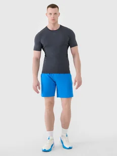 4F Spodenki treningowe szybkoschnące męskie - niebieskie XL - Spodenki męskie 4F Spodenki treningowe szybkoschnące męskie - niebieskie XL - Spodenki męskie - miniaturka - grafika 1