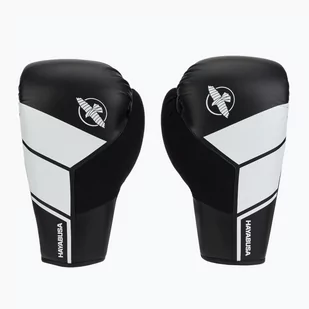 Rękawice bokserskie Hayabusa S4 Lace Up białe S4LACBG-BK  10 oz - Rękawice bokserskie - miniaturka - grafika 1
