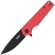 Noże - Nóż składany Kubey Knife Wolverine, Red G10, Dark Stonewashed D2 (KU233E) - miniaturka - grafika 1