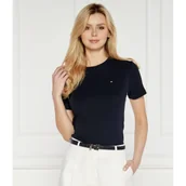 Koszulki i topy damskie - Tommy Hilfiger T-shirt | Slim Fit - miniaturka - grafika 1