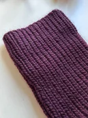 Apaszki i szaliki damskie - Komin, ocieplacz wełniany, 100% wełny peruwiańskiej, handmade - kolor burgund - miniaturka - grafika 1