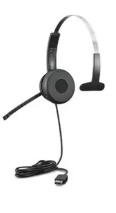 Lenovo 100 Mono USB czarne - Słuchawki - miniaturka - grafika 2