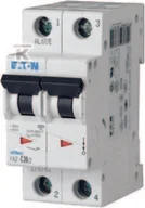 Bezpieczniki elektryczne - Eaton Wyłacznik nadprądowy FAZ-Z 2P 2 278819 - miniaturka - grafika 1