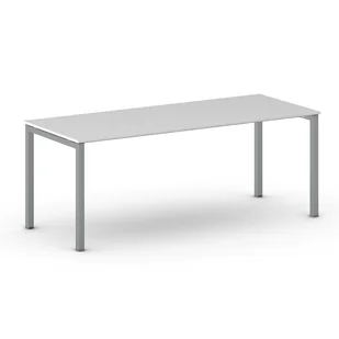 B2B Partner Stół Square 2000 x 800 x 750 mm, biały 499182 - Stoły i stoliki do biura - miniaturka - grafika 1