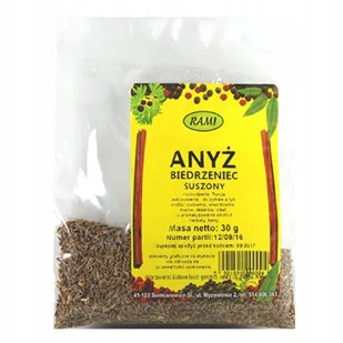 Anyż biedrzeniec 30g Rami - Przyprawy i zioła sypkie - miniaturka - grafika 1