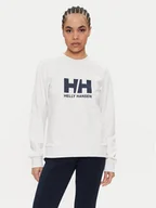 Bluzy damskie - Helly Hansen Bluza Logo 2.0 34462 Biały Regular Fit - miniaturka - grafika 1