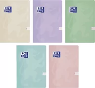 Zeszyty szkolne - Zeszyt A5 16k linia podwójna kolorowa TOUCH PASTEL 400175312 OXFORD - miniaturka - grafika 1