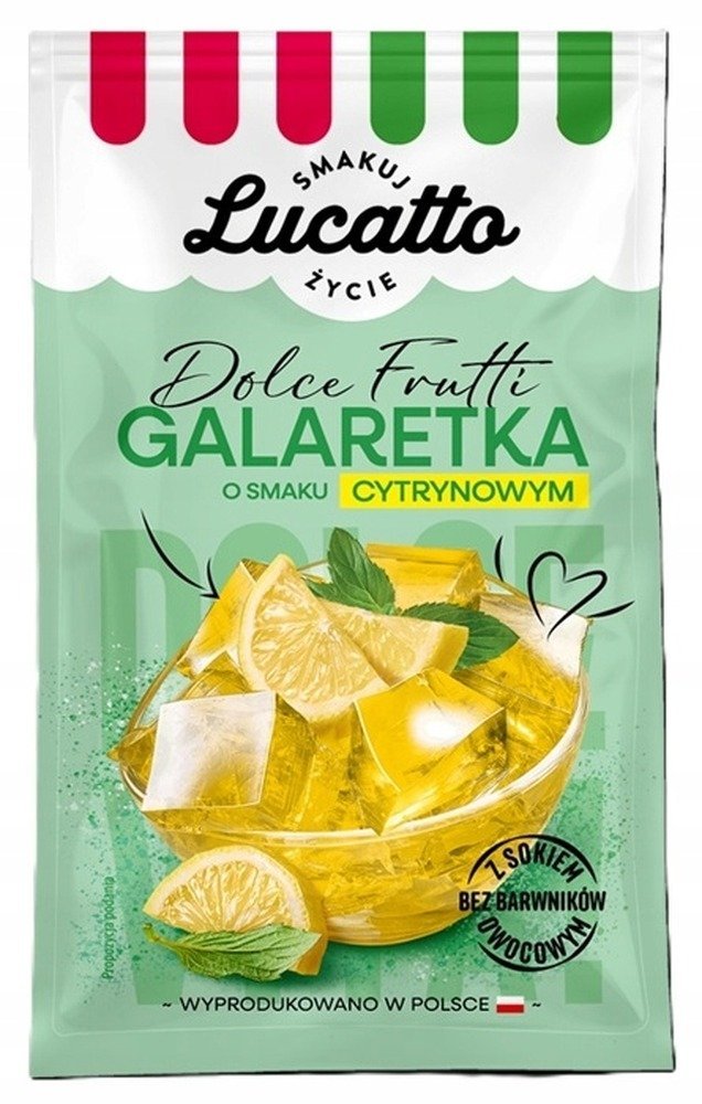 Galaretka cytrynowa do deserów i ciast 70 g