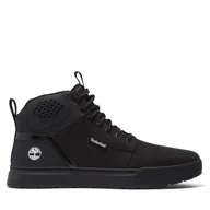 Botki męskie - Trzewiki Timberland Maple Grove Sport Mid TB0A2DJQ0011 Czarny - miniaturka - grafika 1
