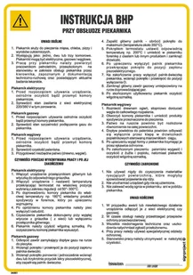 Instrukcja Bhp Przy Obsłudze Piekarnika 240X350 Signproject Iag01_245X350_Hn 5904937349988 - Akcesoria BHP Instrukcja Bhp Przy Obsłudze Piekarnika 240X350 Signproject Iag01_245X350_Hn 5904937349988 - Akcesoria BHP - miniaturka - grafika 1