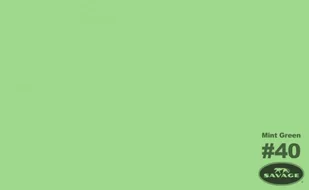 Savage Widetone kartonowe 2.18x11 m - 40 Mint Green - Tła fotograficzne - miniaturka - grafika 1