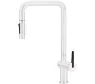 Baterie kuchenne - Deante Momi Bianco BKM_A73N Biały Mosiądz - miniaturka - grafika 1