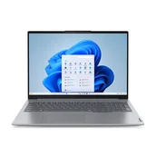 Laptopy - Lenovo ThinkBook 16 G7 ARP AMD Ryzen™ 5 7535HS  (16") WUXGA 32 GB DDR5-SDRAM 512 GB SSD Wi-Fi 6E (802.11ax) Windows 11 Pro Niemiecki Szary - miniaturka - grafika 1