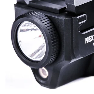 NEXTorch - Latarka na broń z laserem - 650 lm - Aluminium - Czarna - WL22R - Osprzęt do wiatrówek - miniaturka - grafika 8