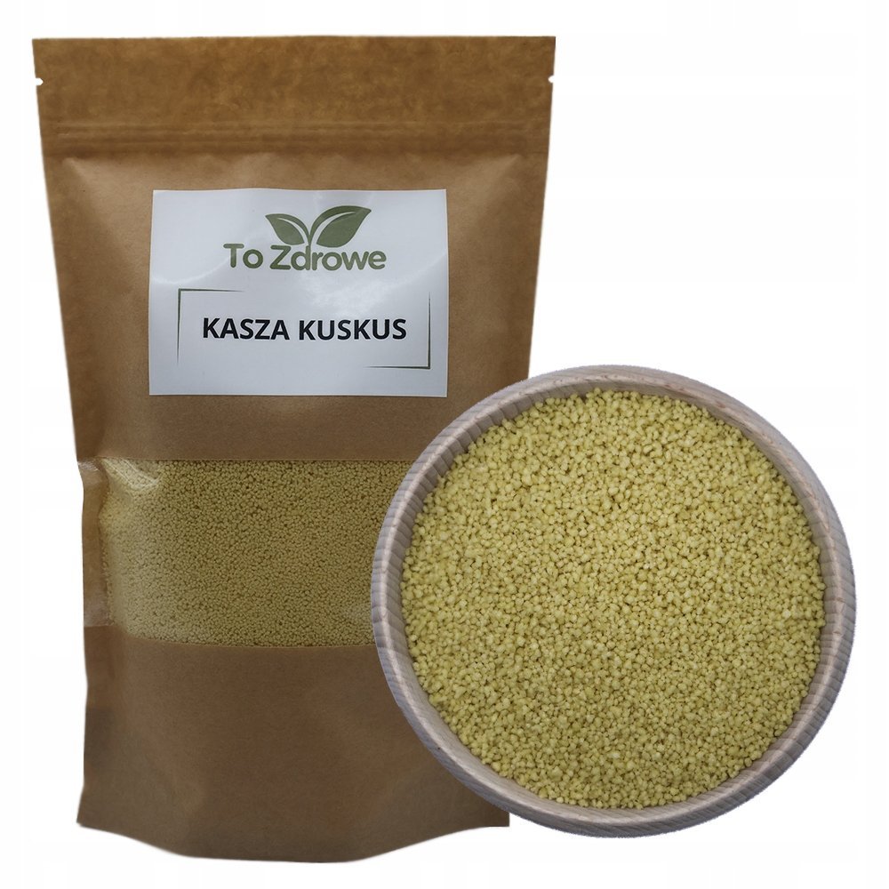 KASZA KUSKUS 500g świeża naturalna pszenica darum PREMIUM To Zdrowe