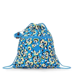 Torebki damskie - Kipling SUPERTABOO Plecaki, 39,5x0x45, Leopard Floral (BLAU), niebieski, Einheitsgröße, Supertaboo - grafika 1