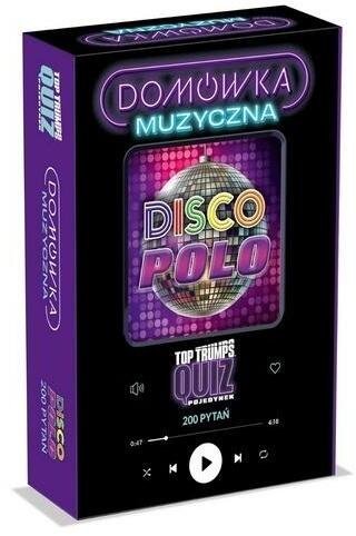 Winning Moves Top Trumps Quiz Box Domówka Muzyczna Disco Polo