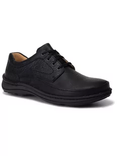 Clarks Półbuty Nature Three 203390087 Czarny - Półbuty męskie - miniaturka - grafika 1