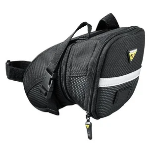 Topeak Torebka TOPEAK Aero Wedge Pack czarny / Montaż: podsiodłowe / Rozmiar: Medium TC2261B - Sakwy rowerowe - miniaturka - grafika 1