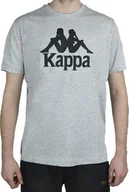 Koszulki męskie - Kappa Kappa Caspar T-Shirt 303910-903 szare M - miniaturka - grafika 1