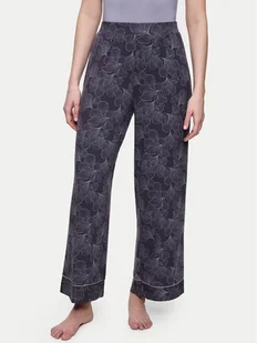 Triumph Spodnie piżamowe Aura Spotlight 10222614 Szary Relaxed Fit - Piżamy damskie - miniaturka - grafika 1