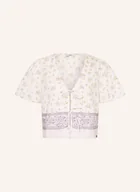 Bluzki damskie - Pepe Jeans Bluzka Liliana weiss - miniaturka - grafika 1
