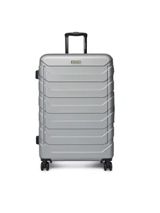 Gino Rossi GIN-L-003-05-SILVER Srebrny - Walizki - miniaturka - grafika 1