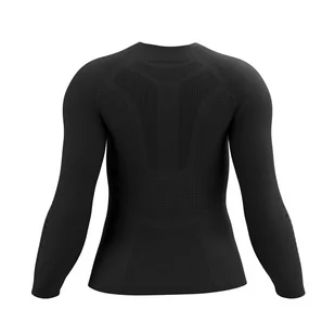 COMPRESSPORT Koszulka termoaktywna damska ON/OFF BASE LAYER LS TOP black - Koszulki sportowe damskie - miniaturka - grafika 2