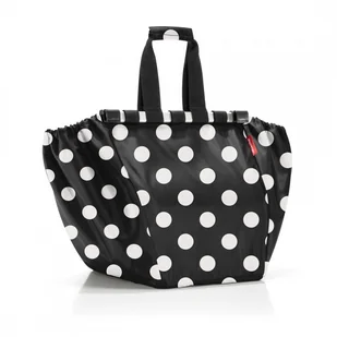Torba easyshoppingbag, dots white kod: RUJ7073 - Torby i wózki na zakupy - miniaturka - grafika 1