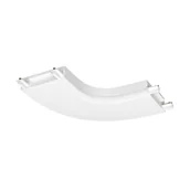 Lampy pozostałe - Radity łącznik zaokrąglony łuk biały - miniaturka - grafika 1