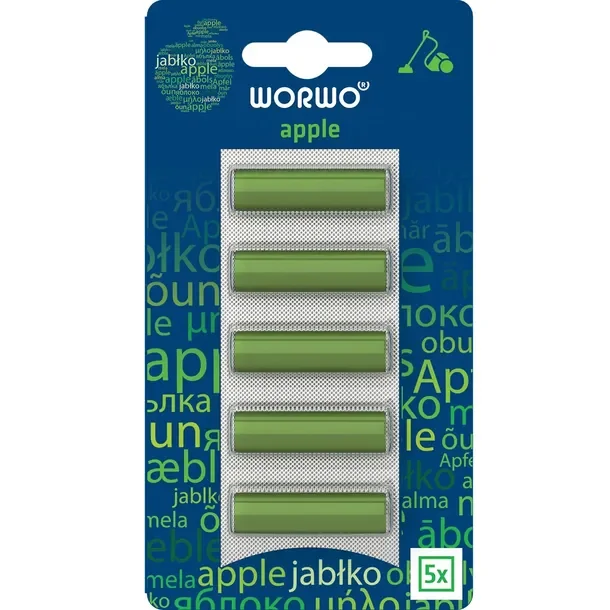 Zapach do odkurzacza Jabłko Pałeczki Trwałe Wkłady Zapachowe Apple 5szt