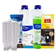 Akcesoria i części do ekspresów do kawy - Zestaw Melitta - AL-TES46 3szt, Latteo 500ml, Verde 250, MELITTA Perfect Clean Tabletki czyszczące - miniaturka - grafika 1