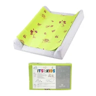 Kosmetyczne akcesoria jednorazowe - Podkład na przewijak dla niemowląt 50cm x 60cm limonkowy podfoliowany 54g Its4kids 40szt - miniaturka - grafika 1