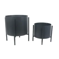 Kwietniki - Stojak metalowy 21 x 21 x 18 cm - miniaturka - grafika 1