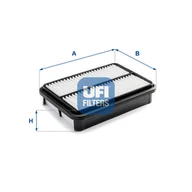Filtry powietrza - Filtr powietrza UFI Filtry 30.601.00 - miniaturka - grafika 1