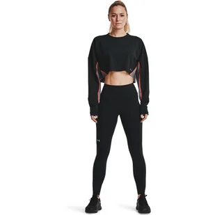 Damskie Legginsy UNDER ARMOUR UA RUSH LEGGING 1368181-001 – Czarny - Legginsy - miniaturka - grafika 1