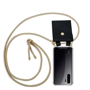Łańcuszek Pokrowiec Do Huawei P30 PRO w BŁYSZCZĄCY BRĄZ Etui Obudowa Case Cover Ochronny Cadorabo - Etui i futerały do telefonów - miniaturka - grafika 1