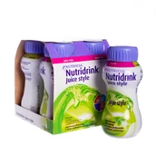 Żywienie medyczne - NUTRICIA                 Polska NUTRICIA Polska NUTRIDRINK JUICE STYLE O smaku jabłkowym 4 x 200 ml 3056441 - miniaturka - grafika 1
